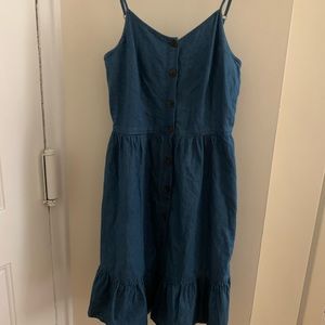 Denim summer dress